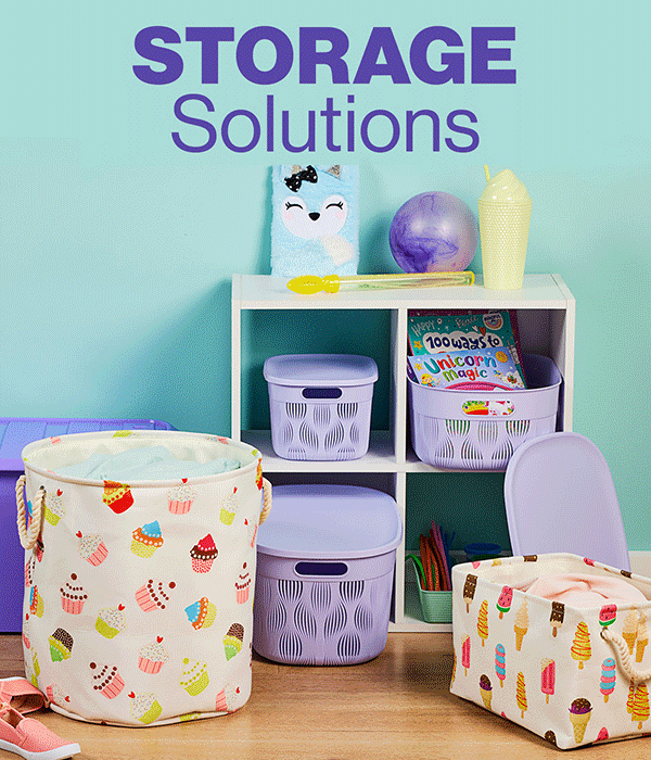 Transform cluttered spaces with our fun and functional storage  solutions. Perfect for toys, books, and everything in between!