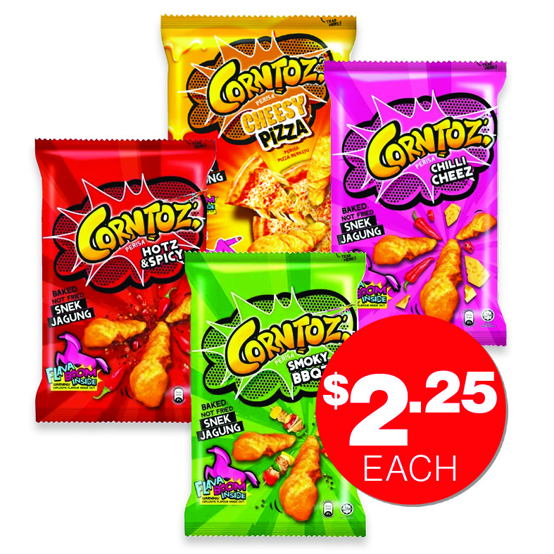 Corntoz Assorted  $2.25ea