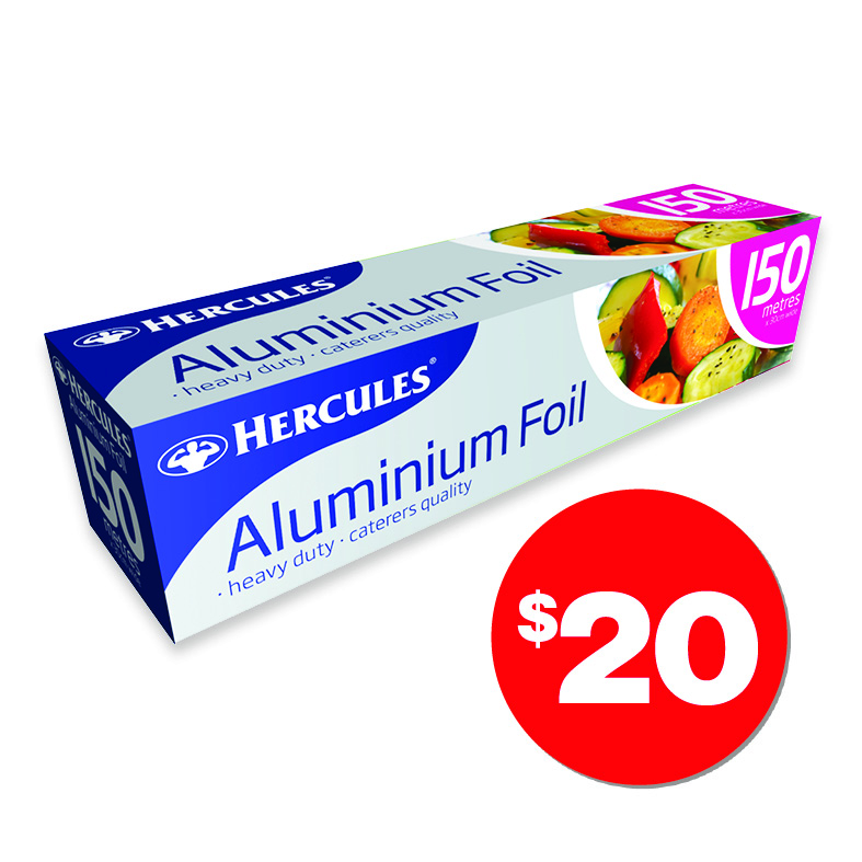 Hercules  Aluminium Foil 150m  $20