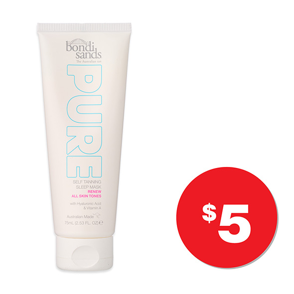 Bondi Sands Pure Self Tanning  Sleep Mask 75mL  $5