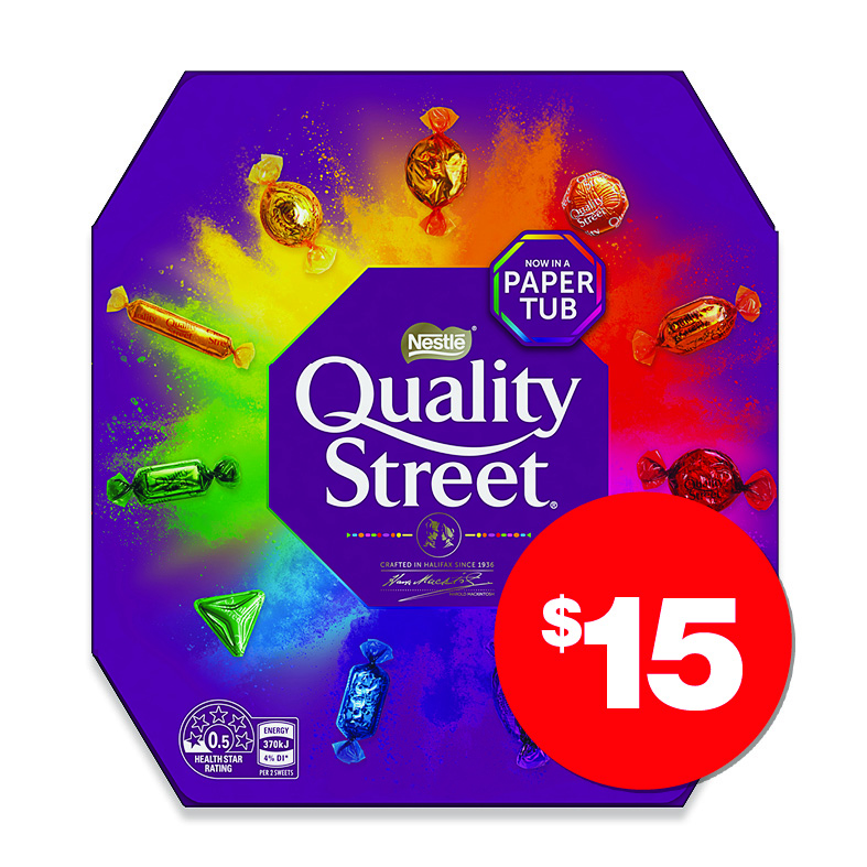 Nestle Quality Street Box 500g  $15