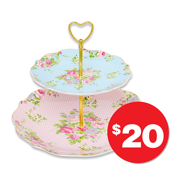 Regent 2-Tier Cake Stand  $20