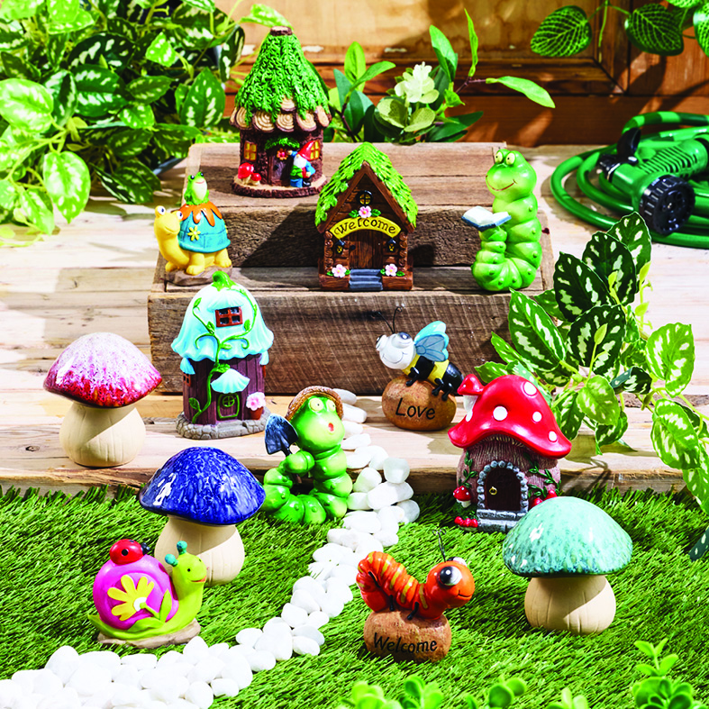 Every garden needs a little magic!  Create your own fairy village.