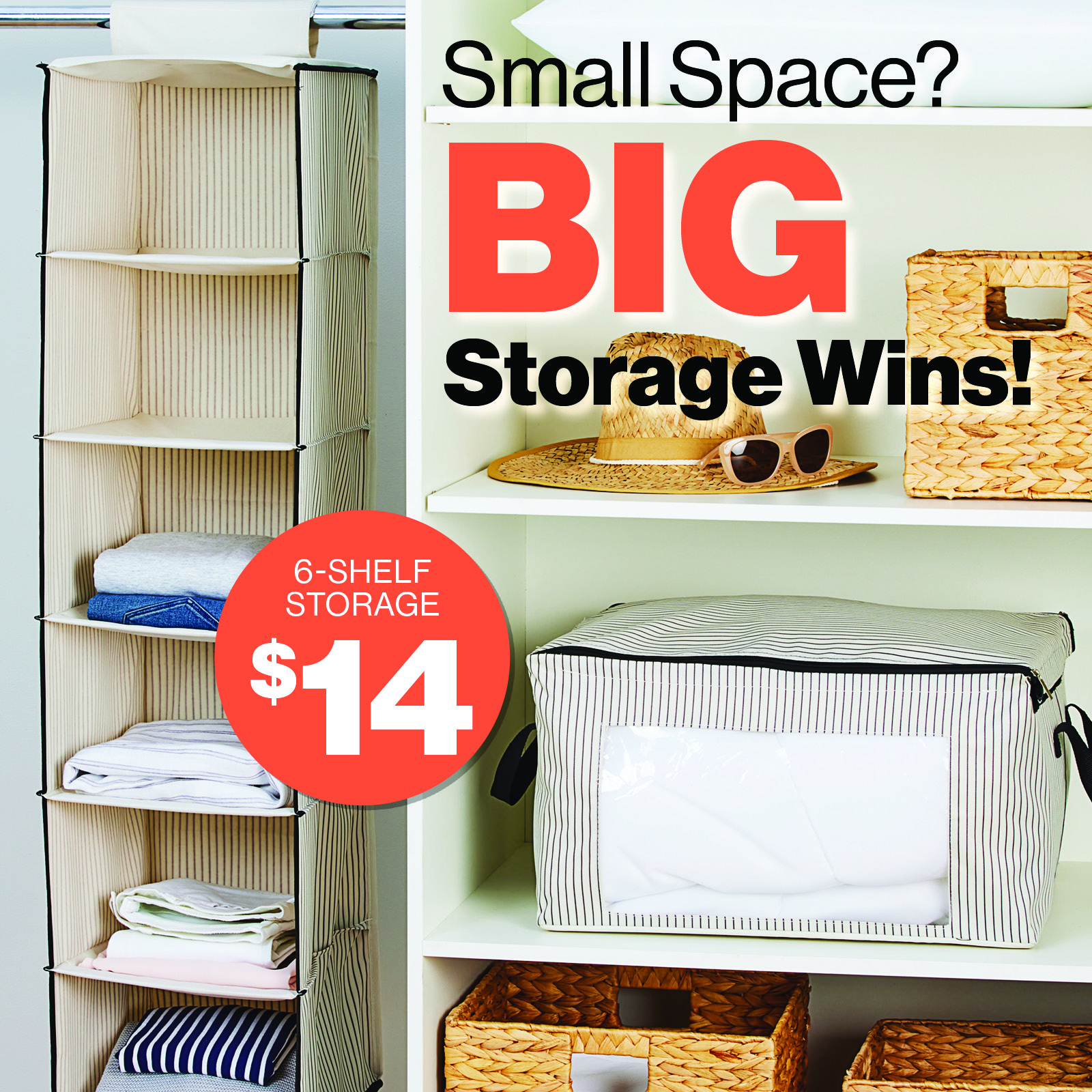 Small Space Big Storage Wins!