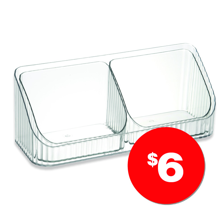 Clear Organiser 3pk  $6