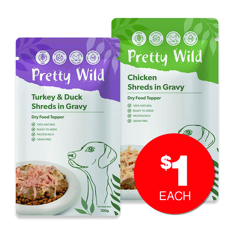 Pretty Wild  Sachets 100g  $1ea