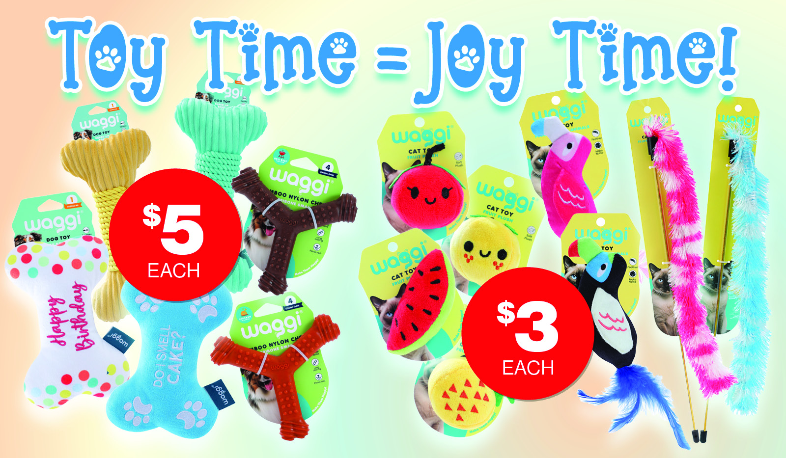 Toy Time = Joy Time