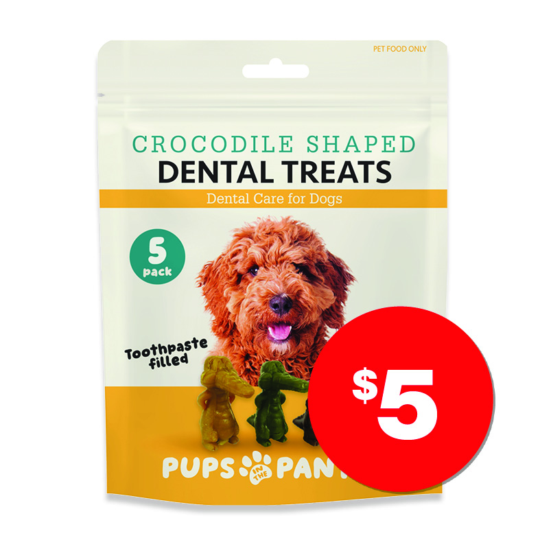 Pups In The Pantry  Filled Dental Treats 5pk  $5