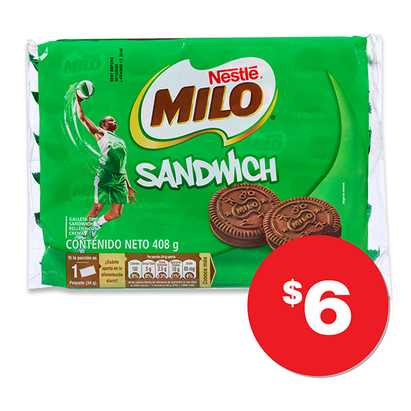 Nestle Milo Biscuits 408g 12pk $6