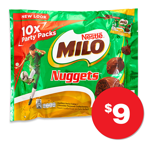 Nestle Milo Nuggets 10pk $9