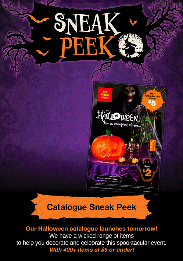 Catalogue Sneak Peek