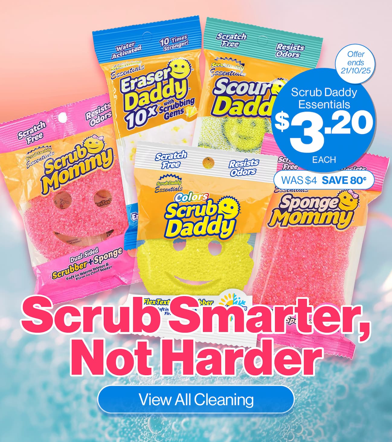 Scrub Smarter, Not Harder