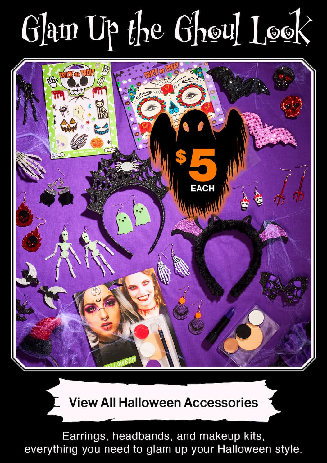 Glam Up to the Ghoul Look