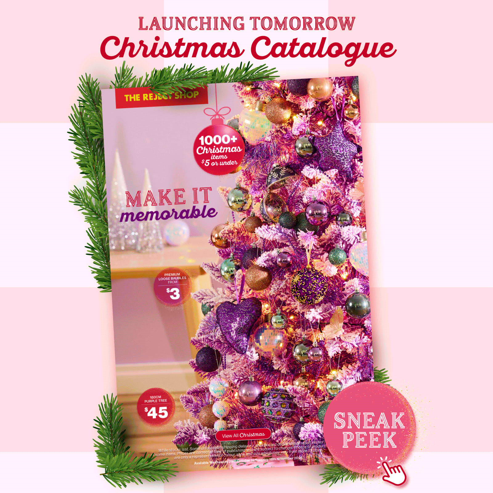 Launching Tomorrow Christmas Catalogue