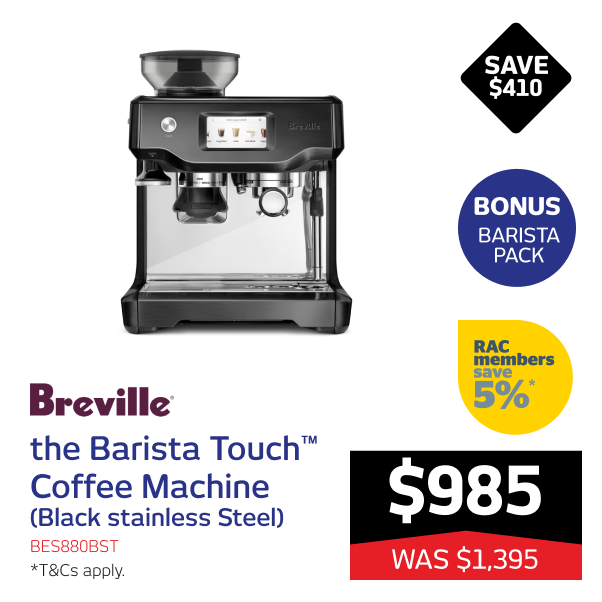 Breville the Barista Touch Coffee Machine | On Sale Now