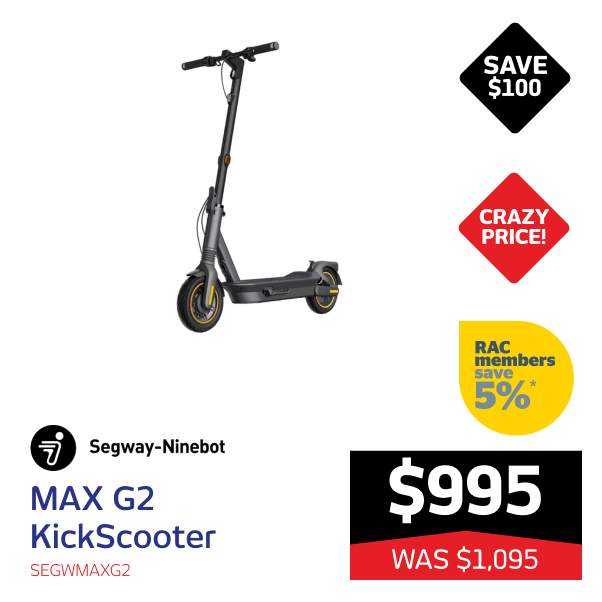 Segway-Ninebot MAX G2 KickScooter | On Sale Now