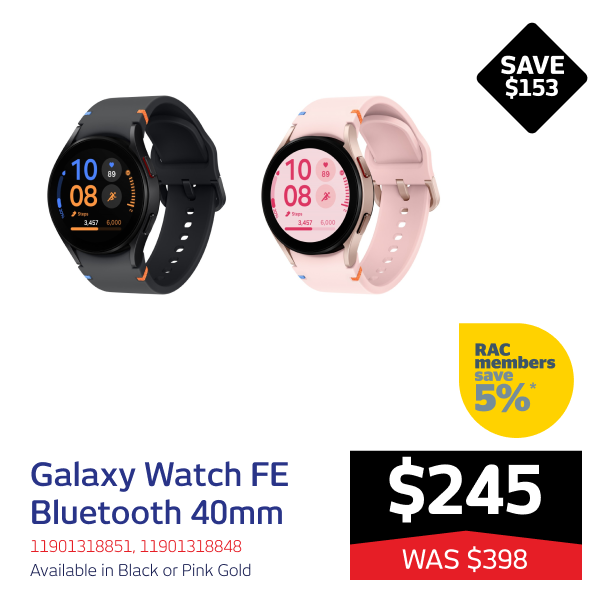 Samsung Galaxy Watch FE Bluetooth 40mm (Black)