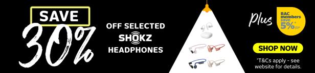 Save 30% Off Selected Shokz Headphones