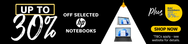 Up To 30% Off Selected HP Notebooks