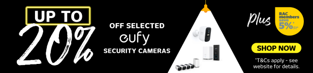 Up To 20% Off Selected Eufy Security Cameras