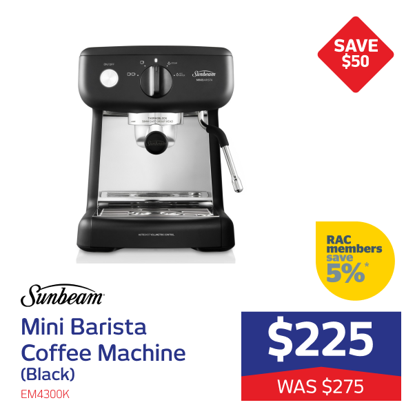 Mini Barista Coffee Machine (Black)