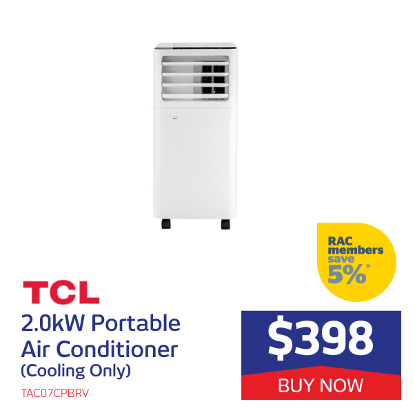 2.0kW Portable Air Conditioner (Cooling Only)