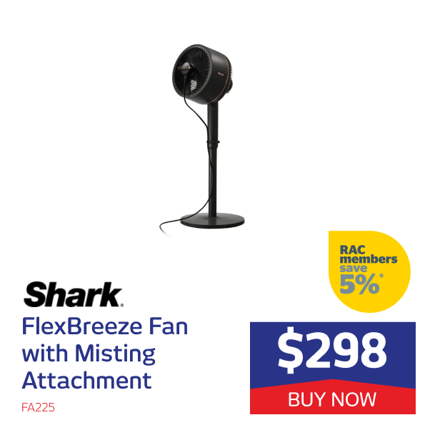 FlexBreeze Fan with Misting Attachment