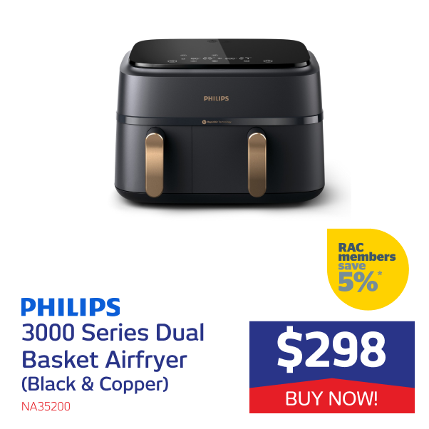 Philips 3000 Series Dual Basket Airfryer