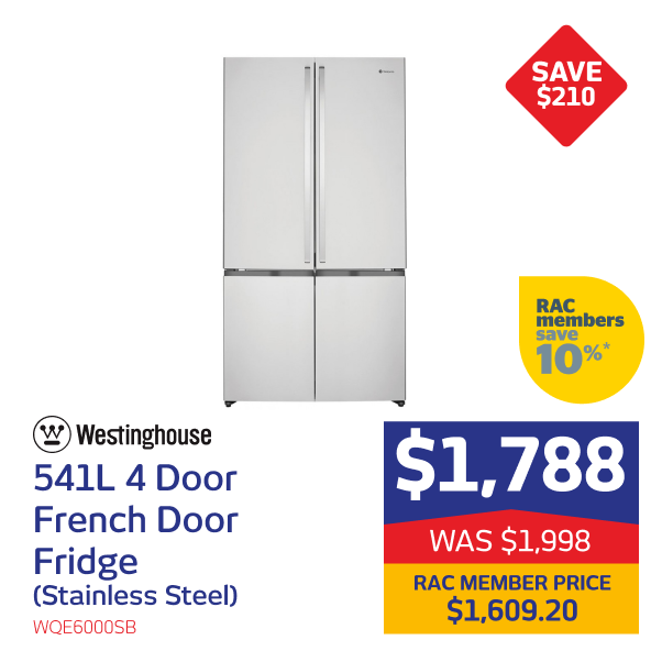 Westinghouse Quad Door Fridge