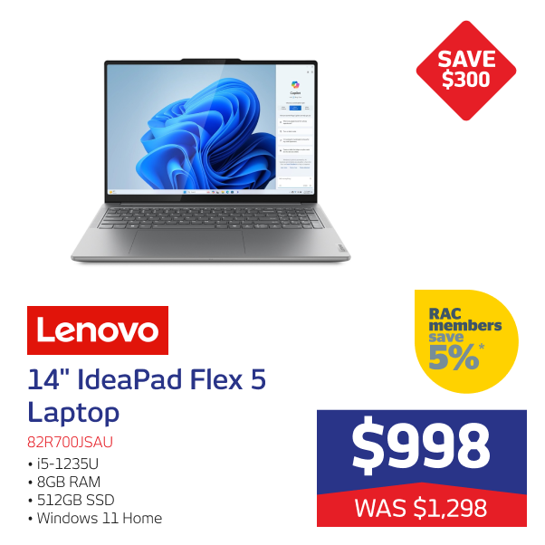 Lenovo 14" IdeaPad Flex 5 Laptop