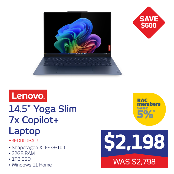 Lenovo 14.5" Yoga Slim 7x Copilot Laptop