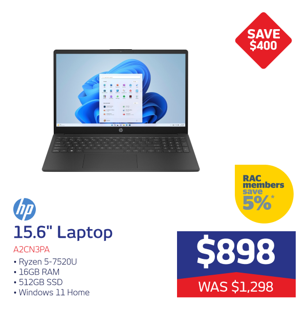 HP 15.6" Laptop