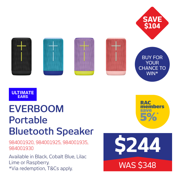 UE Everboom Portable Bluetooth Speaker