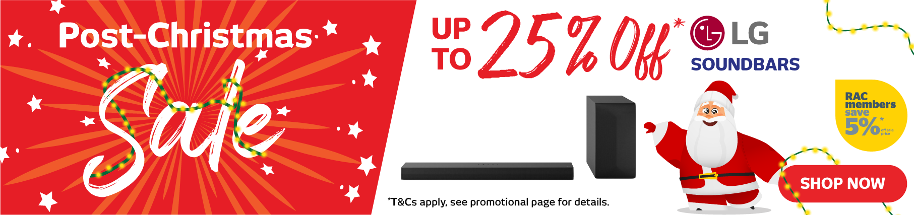 25 Off LG Soundbars