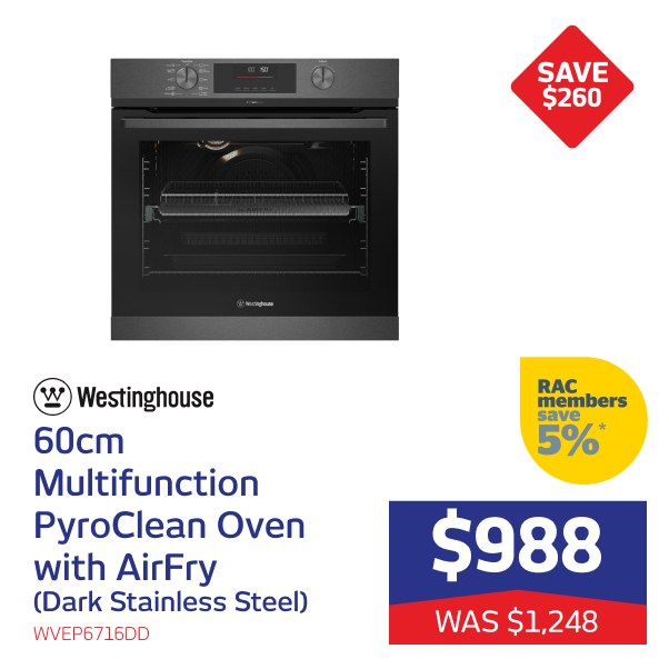 Westinghouse 60cm Pyroclean Oven