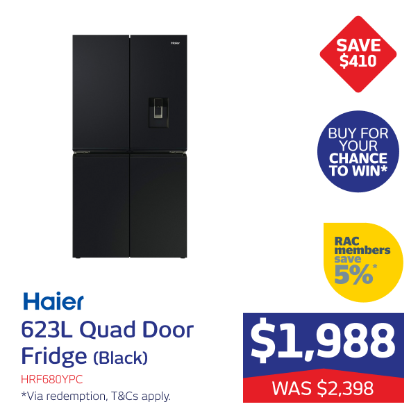 Haier 623L uad Door Fridge