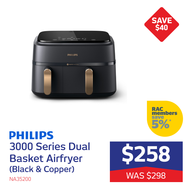 Philips 3000 Series Dual Basket Airfryer