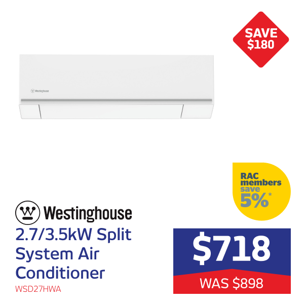 Westinghouse 2.7/3.5kW Split System AC