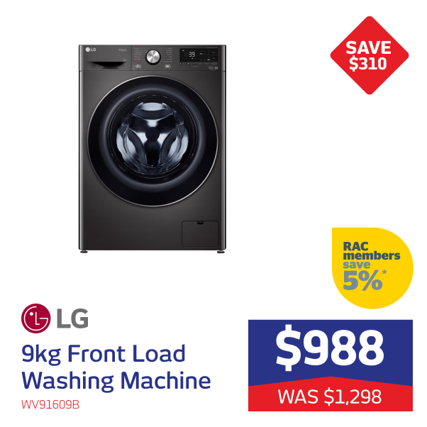 LG 9kg Front Load Washer