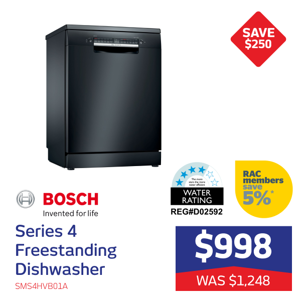 Bosch Series 4 Freestanding Dishwasher