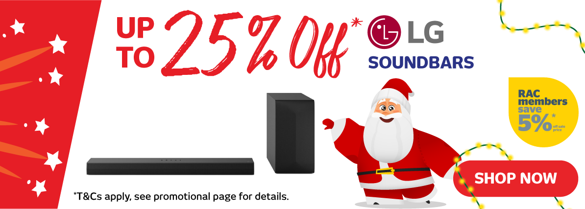 25 Off LG Soundbars