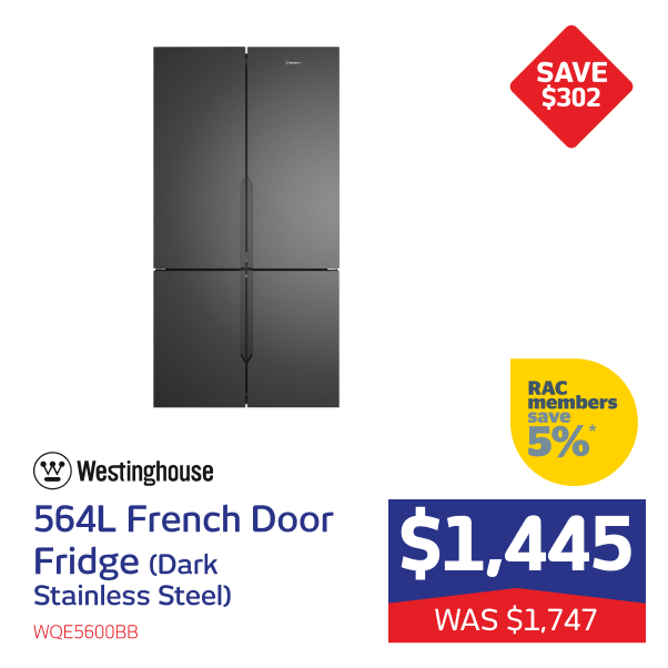 Westinghouse French Door Fridge