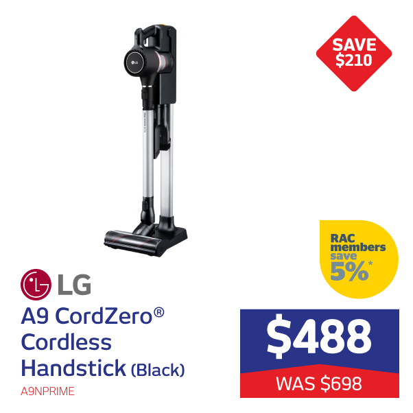 LG A9 CordZero® Cordless Handstick