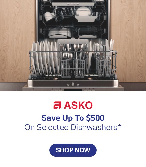 Save Up To $500 On ASKO Dishwashers