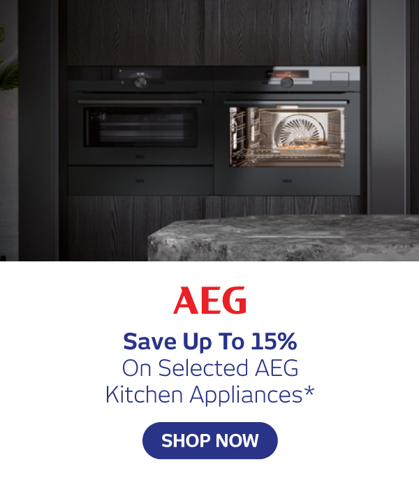 Save Up To 15% On AEG Kitchen Appliances