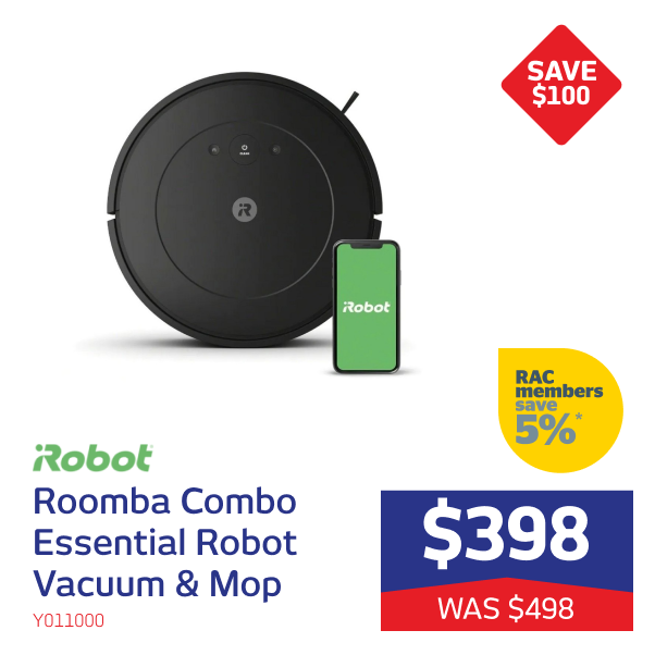 iRobot Roomba Combo Essential Robot Vacuum & Mop