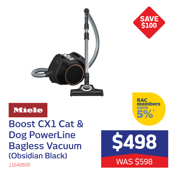 Miele Boost CX1 Cat & Dog PowerLine Bagless Vacuum