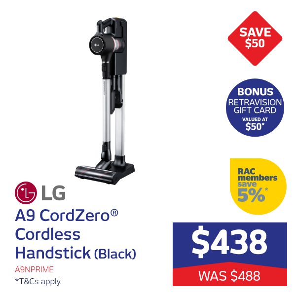 LG A9 CordZero Cordless Handstick