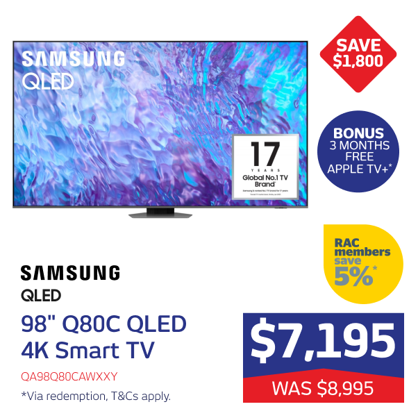 Samsung 98" QLED TV