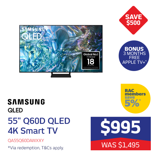 Samsung 55" QLED TV